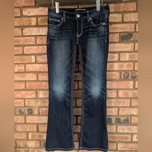 Express Stella Bootcut Low Rise Jeans, 6S